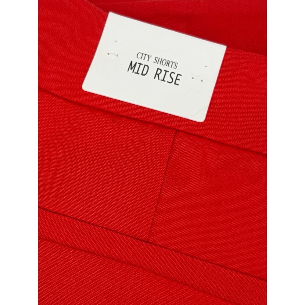 Gibson Latimer‎ Red Linen Shorts Women’s Size 8 NWT Summer Casual - Picture 5 of 6